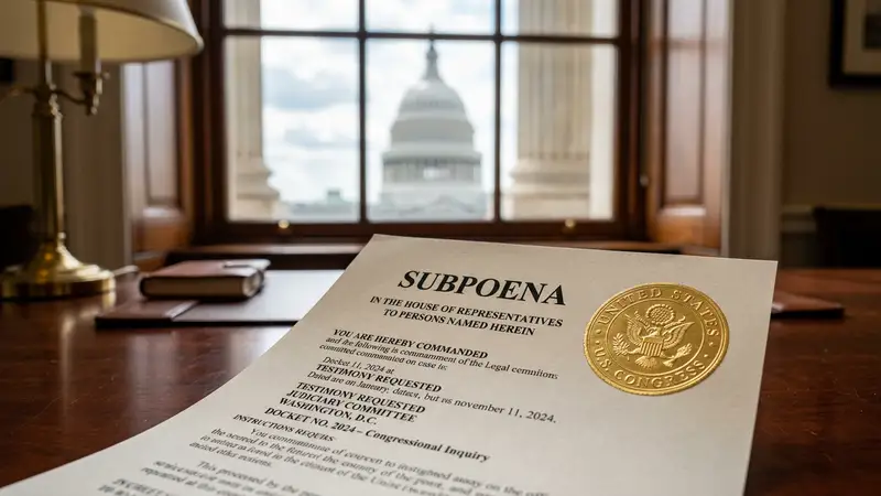 House Oversight Committee Subpoenas Pam Bondi in Jeffrey Epstein Investigation