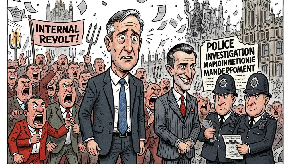 Starmer Faces Internal Revolt as Mandelson Appointment Triggers Police Investigation