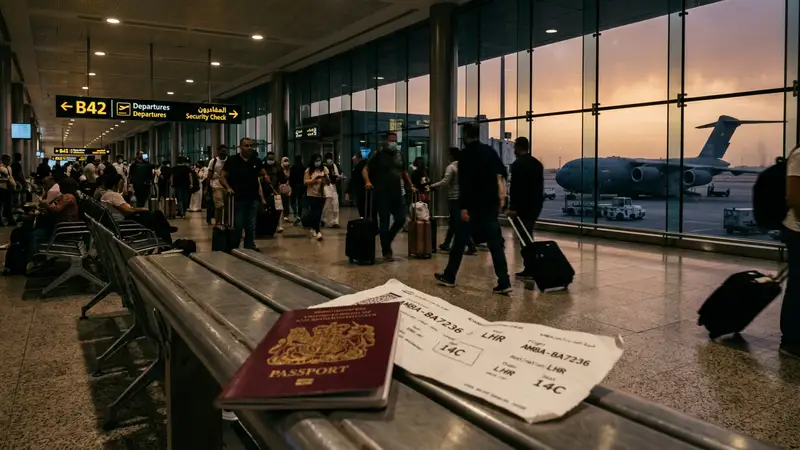 British Nationals Stranded as Middle East Conflict Escalates