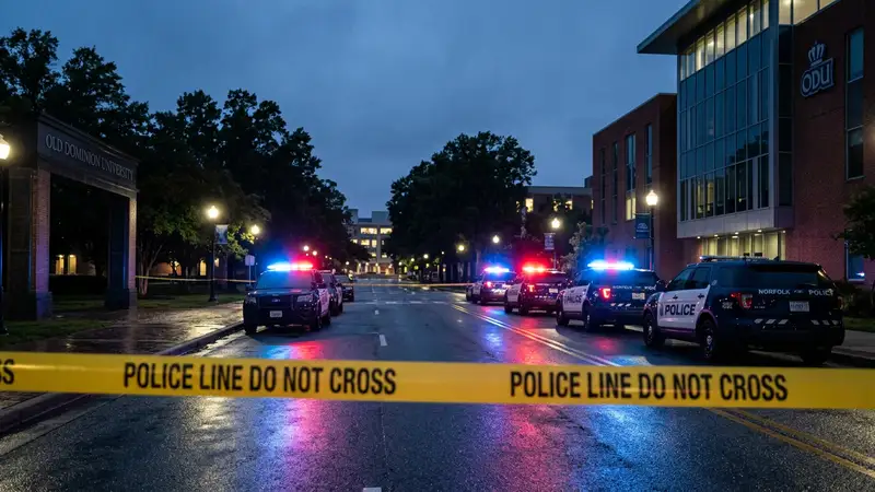 Gunman Opens Fire at Old Dominion University, Two Injured
