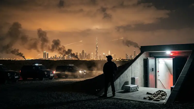 International Air Strikes Disrupt Dubai as Celebrities Shelter in Underground Bunkers