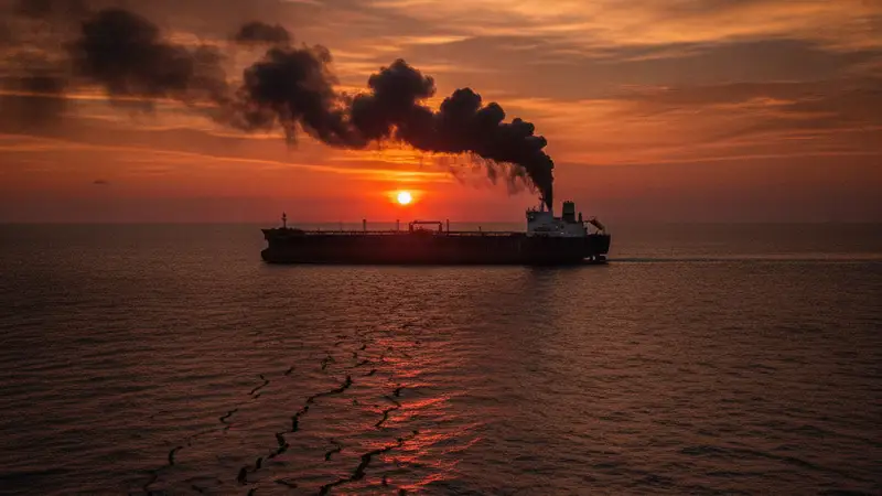 US Strikes Oil Tanker in Gulf, Escalating Tensions with Iran