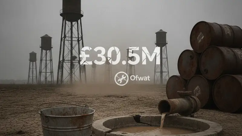 South East Water Fined £30.5 Million by Ofwat for Supply Failures
