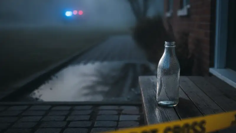 Underwear-Clad Milk Thief Caught on Camera in Early Morning Heist